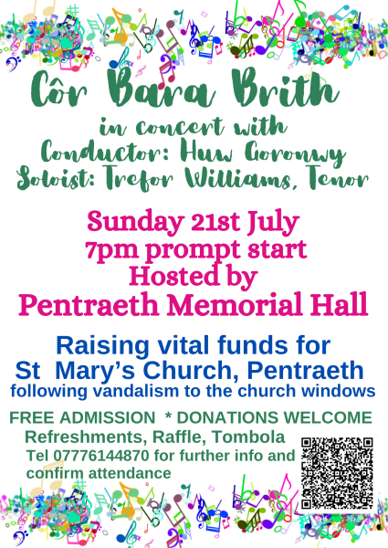 Côr Bara Brith in Concert