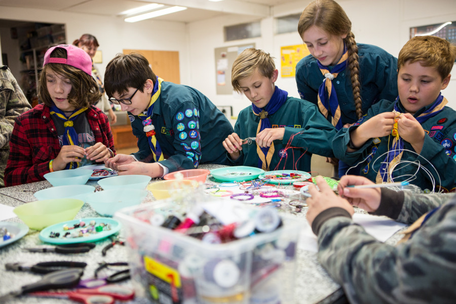 Volunteer with 2nd Holyhead (St Cybi) Scout Group