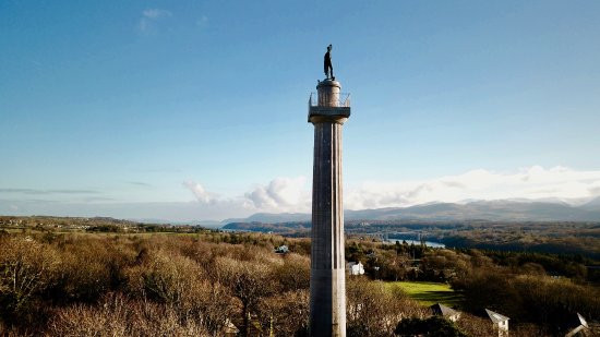 Educational volunteer at the Anglesey column