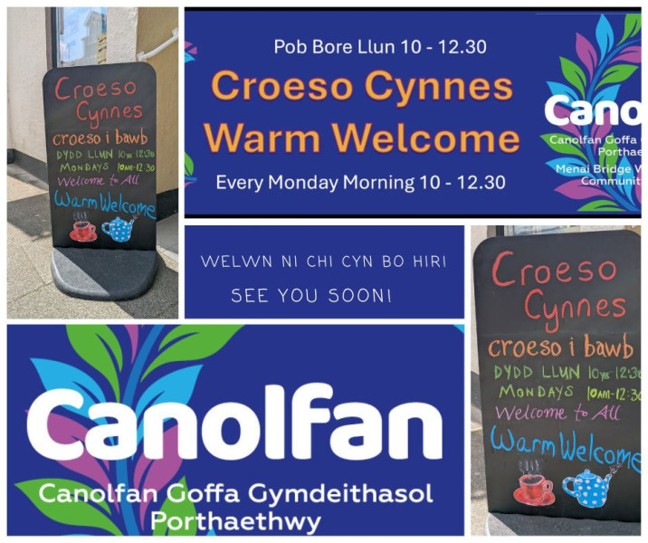 Croeso Cynnes
Warm Welcome