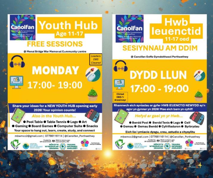 YOUTH HUB <> HWB IEUENCTID